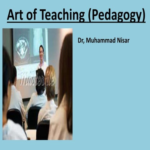 Art of Teaching.pptkjzkajlakpappaklpak sf