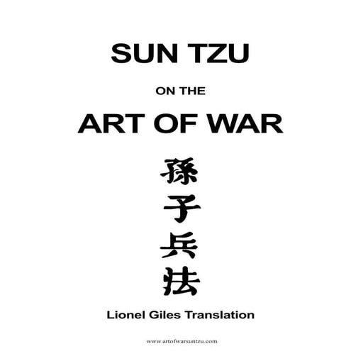 Art of war pdf