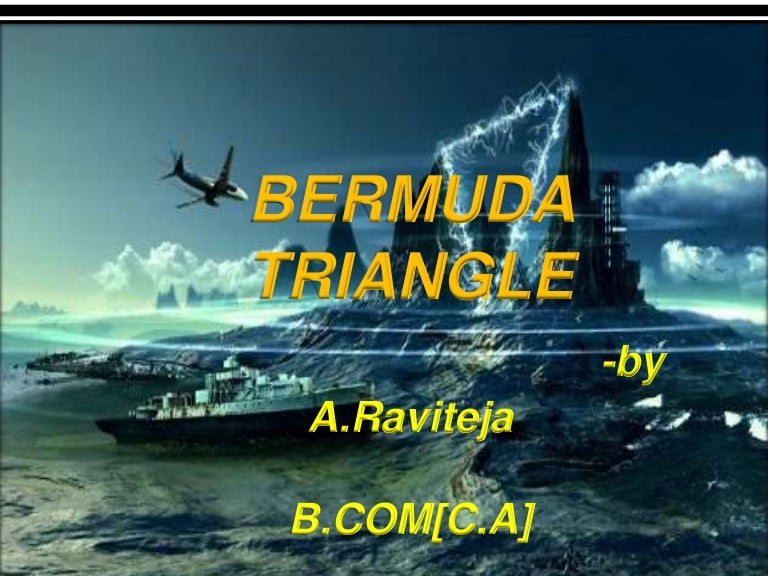 Bermuda triangle presentation image