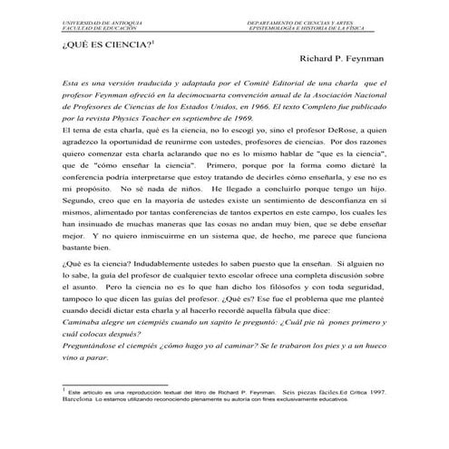 Art que es_ciencia_richard feynman