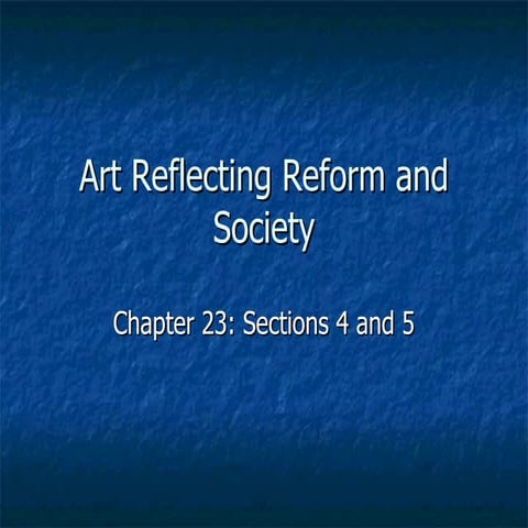 Art Reflection Reform23 4 5