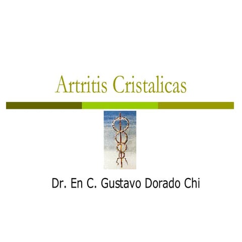 Artritis cristalicas