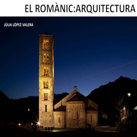 Art romànic  arquitectura
