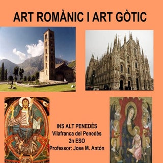 Art romànic i art gòtic