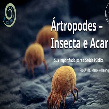 Artrópodes, ácaros e carrapatos de importância médica.pptx