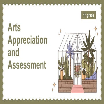 Arts presentation Bachelor of Elementary Education