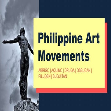 Arts   philippine art movement