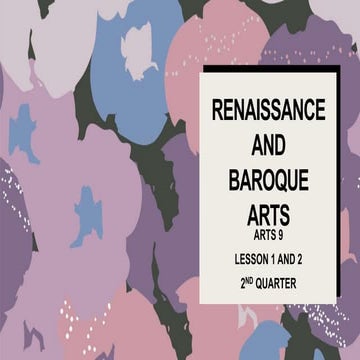 Arts 9 - Renaissance and Baroque arts.pptx