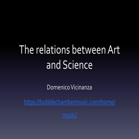 ArtScienceDVicinanza.pptx