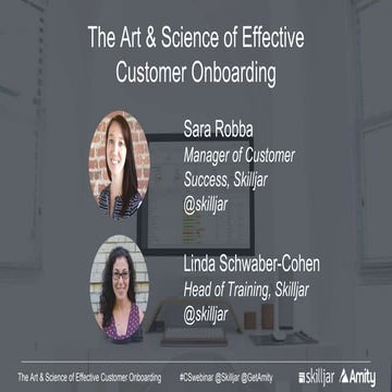 The Art and Science of Effective Customer Onboarding