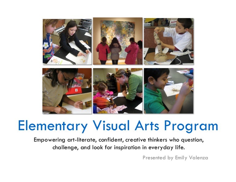 Visual arts curriculum