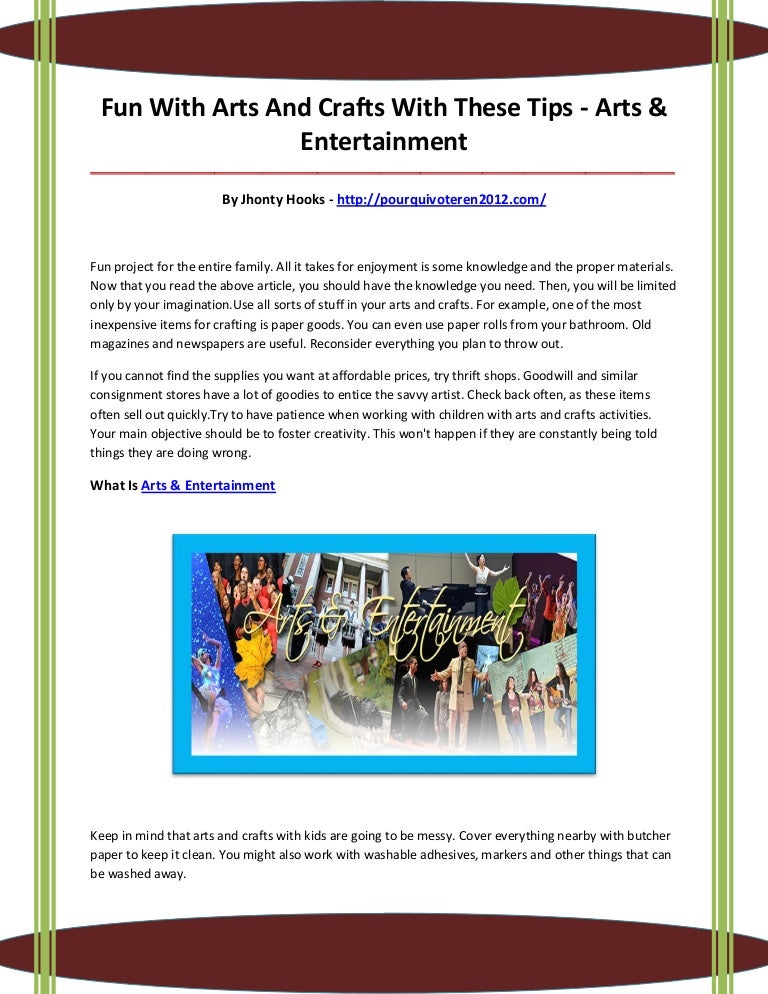 Arts & entertainment