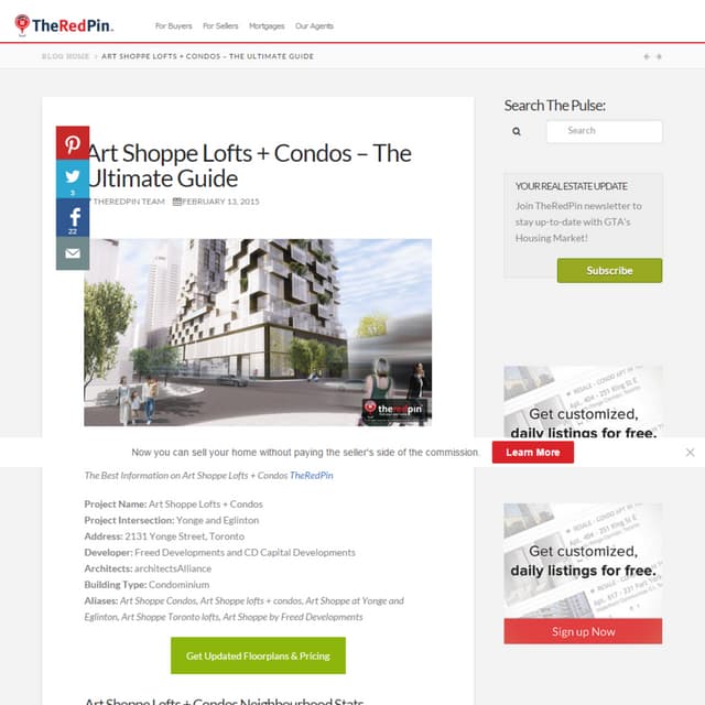 Art shoppe lofts   condos   the ultimate guide