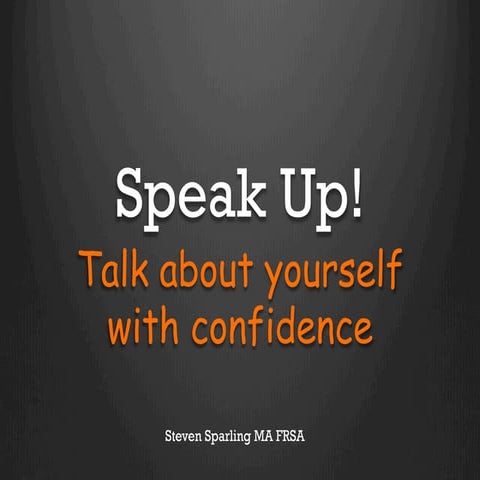 Speak Up! Learn to use your voice with confidence | PDF