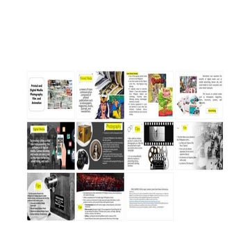 Arts: Printed, Digital Media