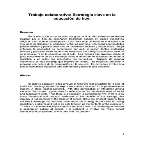 Art trabajo colaborativo