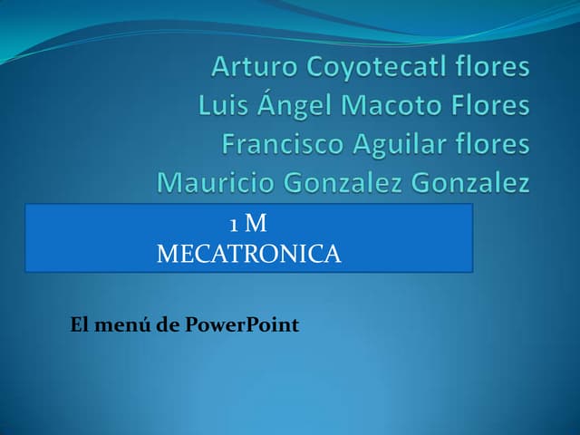 Arturo coyotecatl flores