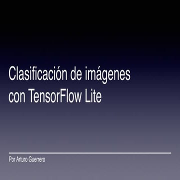 Mobile Day - Tensor Flow