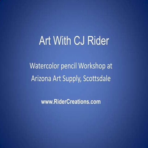 Art With Cj Rider