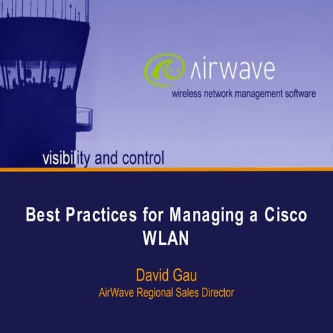 Best Practices For Cisco Wlan Management