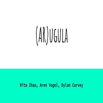 (Ar)ugula