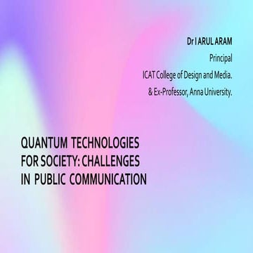 Quantum Age Begins - Potentials and Challenges | PDF