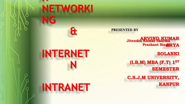 Computer Networking