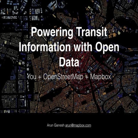 Bus Karo: Powering Transit Information with Open Data