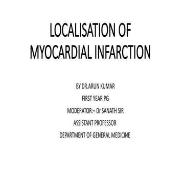Localization of MI on ECG | PPT