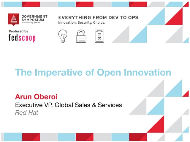 The Imperative of Open Innovation -...