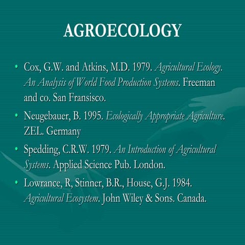 Arus energi dalam agroekosistem