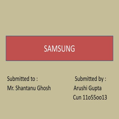 Arushi gupta (samsung)