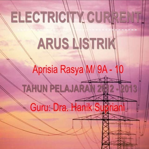 Arus listrik | PPT