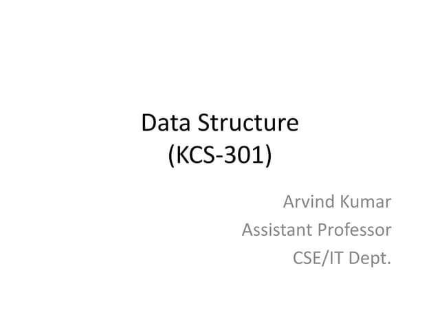 Data  structure