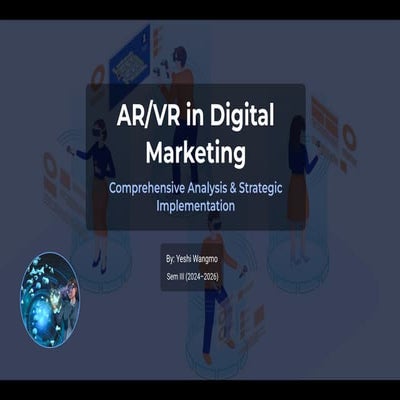 Brief overview of AR / VR in digital marketing | PDF