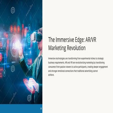 Brief overview of AR / VR in digital marketing