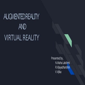 augmented and virtual reality basd on extented reality