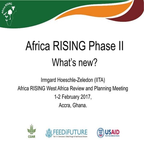 Africa RISING Phase II: What’s new?