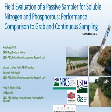 Liquid Passive Sampling Introduction | PPTX