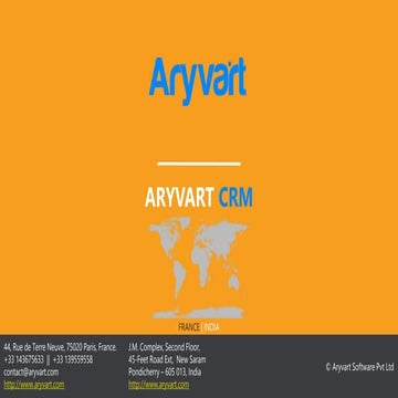 Aryvart crm new v 1.00