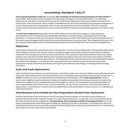 As 3 cash flow statement simplified 