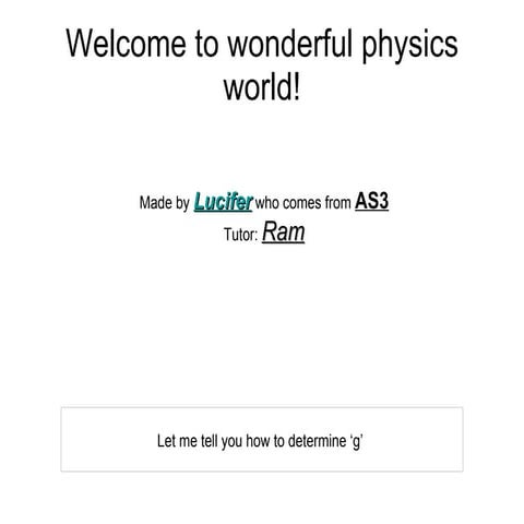 AS3/ Expt-g/ Lucifer