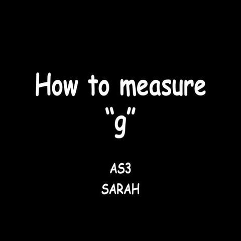 AS3/ Expt-g/  Sarah