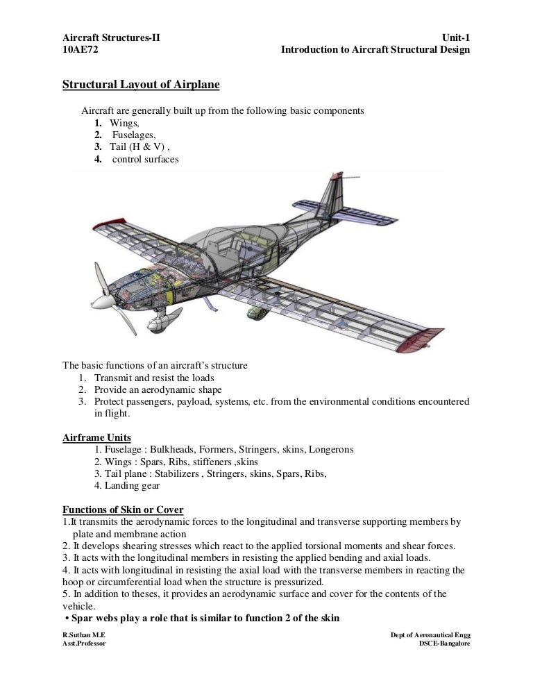 Introduction to Aircraft Structural Design