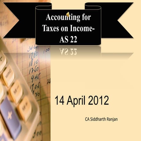 As 22 deferred taxes