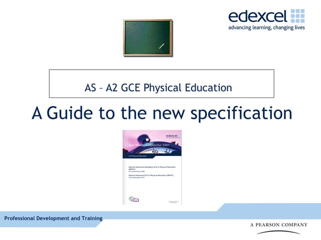 As – A2 GCE Physical Education  Power Point 19