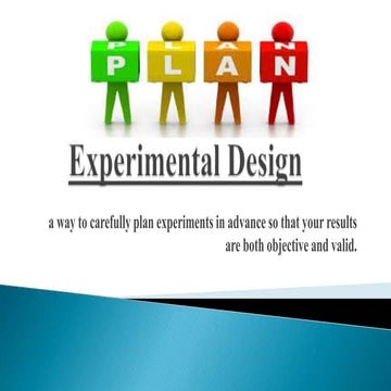Experimental design
