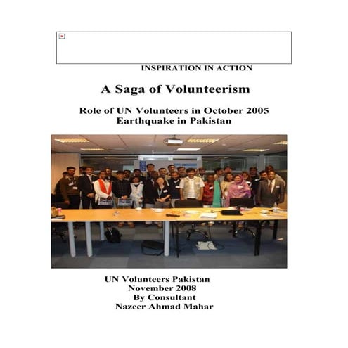 A saga of volunteerism unv-2008
