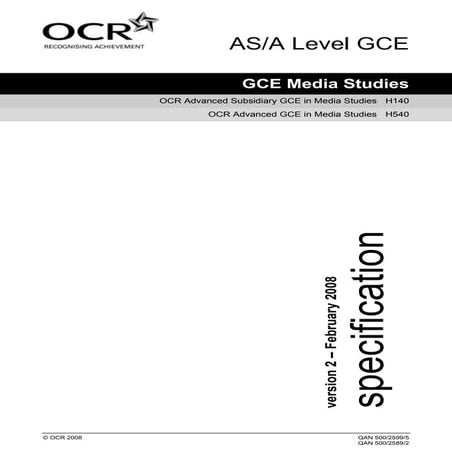 As a level_gce_media_studies_specification