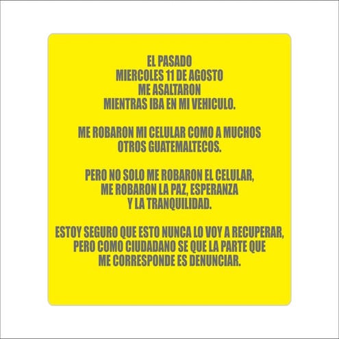 Asaltantes en zona 7 y 11